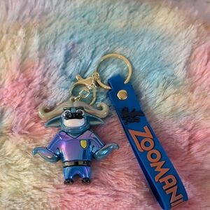 Blue  Keychain Toy